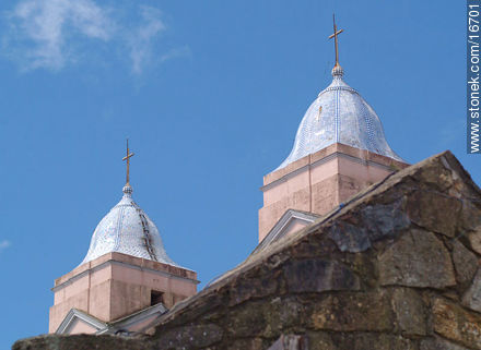 Cúpulas de la Catedral de Maldonado - Departamento de Maldonado - URUGUAY. Foto No. 16701