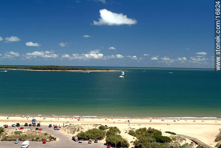 Playa Mansa e Isla de Gorriti - Punta del Este y balnearios cercanos - URUGUAY. Foto No. 16824