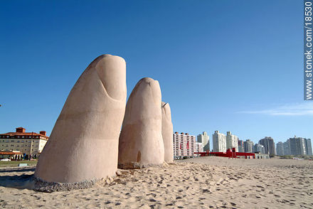 Los Dedos at Playa Brava in Punta del Este - Punta del Este and its near resorts - URUGUAY. Photo #18530