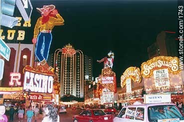 La zona clásica de Las Vegas -  - EE.UU.-CANADÁ. Foto No. 1743