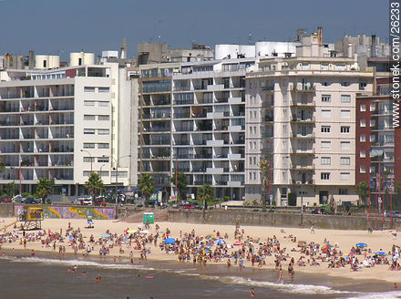 Playa Pocitos - Departamento de Montevideo - URUGUAY. Foto No. 26233