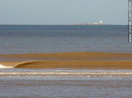 Playa Malvín. Isla de Flores - Departamento de Montevideo - URUGUAY. Foto No. 26341