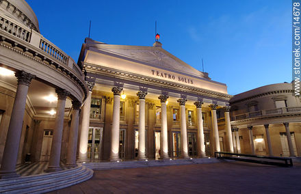 Teatro Solís - Departamento de Montevideo - URUGUAY. Foto No. 14678