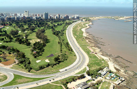 Rambla Presidente Wilson. Club de Golf - Departamento de Montevideo - URUGUAY. Foto No. 5240