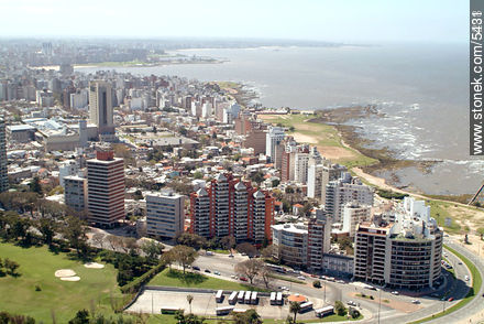 Artigas Boulevard. Southest point of the country. - Department of Montevideo - URUGUAY. Photo #5288