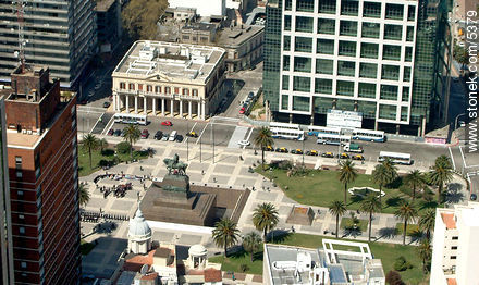 Plaza Independencia - Departamento de Montevideo - URUGUAY. Foto No. 5379