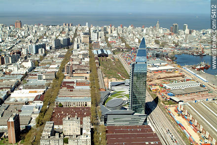 Complejo de las Telecomunicaciones - Departamento de Montevideo - URUGUAY. Foto No. 5412