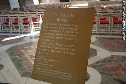 La Chapelle Royalle. Construida entre 1699 y 1710 por Jules Hardouin-Mansart y Robert de Cotte - París - FRANCIA. Foto No. 24621