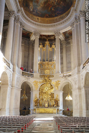 Versailles. La Chapelle Royalle. - París - FRANCIA. Foto No. 24620