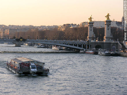 Alexandre III bridge - Paris - FRANCE. Photo #24515