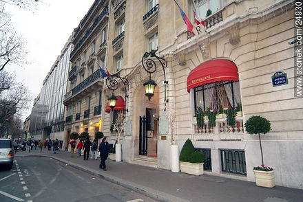 Avenue Kléber hacia el Arc du Triomphe - París - FRANCIA. Foto No. 24930