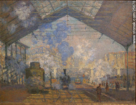 Monet. 1877 - París - FRANCIA. Foto No. 25678