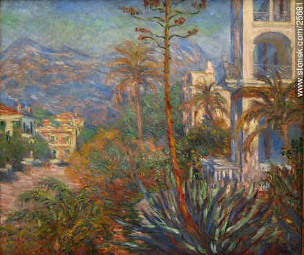 Claude Monet. Les villes à Bordighera (1884) - Paris - FRANCE. Photo #25681