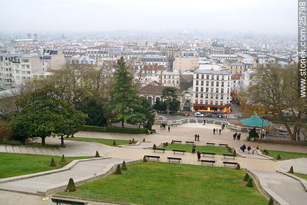 Vista de Paris desde el Sacre Coeur - París - FRANCIA. Foto No. 25798