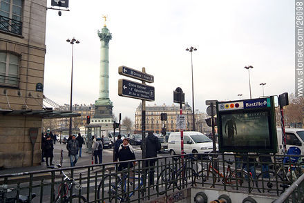 Est. Bastille - París - FRANCIA. Foto No. 26098