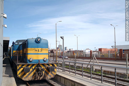 Locomotora de AFE - Departamento de Montevideo - URUGUAY. Foto No. 17452