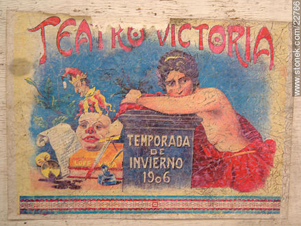 Lámina de publicidad (1906) - Departamento de Montevideo - URUGUAY. Foto No. 22766