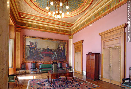 Palacio Legislativo. - Departamento de Montevideo - URUGUAY. Foto No. 22867