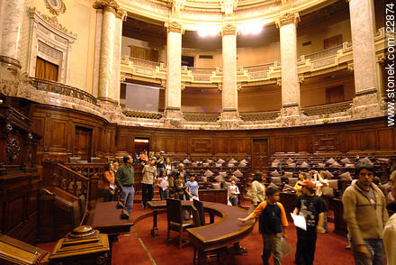 Palacio Legislativo. - Departamento de Montevideo - URUGUAY. Foto No. 22874
