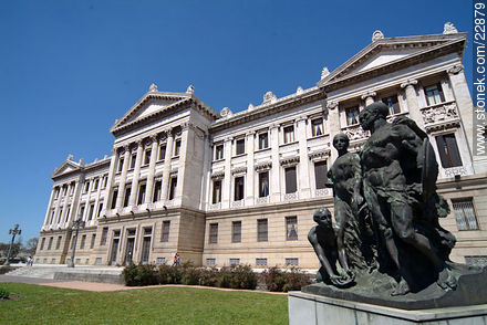 Palacio Legislativo. - Departamento de Montevideo - URUGUAY. Foto No. 22879