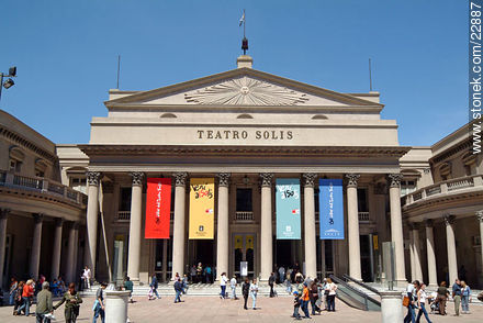 Teatro Solís - Departamento de Montevideo - URUGUAY. Foto No. 22887