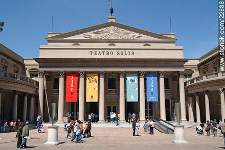 Teatro Solís - Departamento de Montevideo - URUGUAY. Foto No. 22888