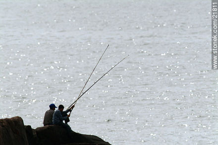 Pescadores - Departamento de Maldonado - URUGUAY. Foto No. 21811