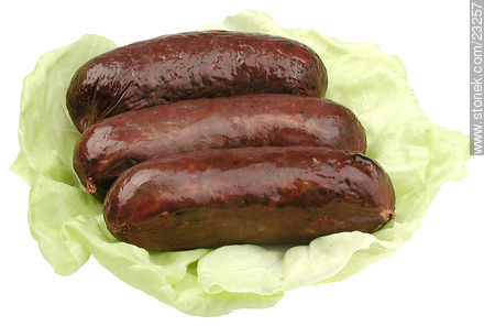 Blood sausage -  - MORE IMAGES. Photo #23257