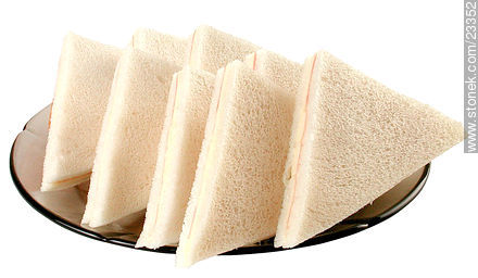 Sandwiches de jamón y de queso -  - IMÁGENES VARIAS. Foto No. 23352