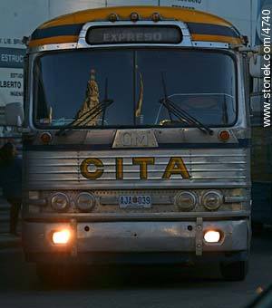 Old CITA bus - Department of Montevideo - URUGUAY. Photo #4740