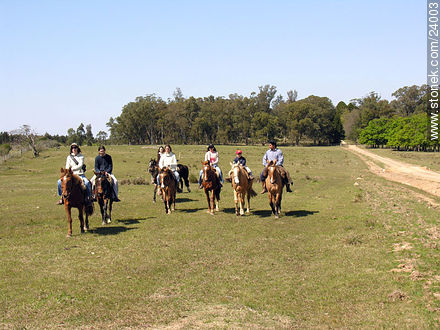 Horse back riding - Department of Florida - URUGUAY. Photo #24003