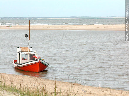 Mouth of the Valizas creek. - Department of Rocha - URUGUAY. Photo #2883